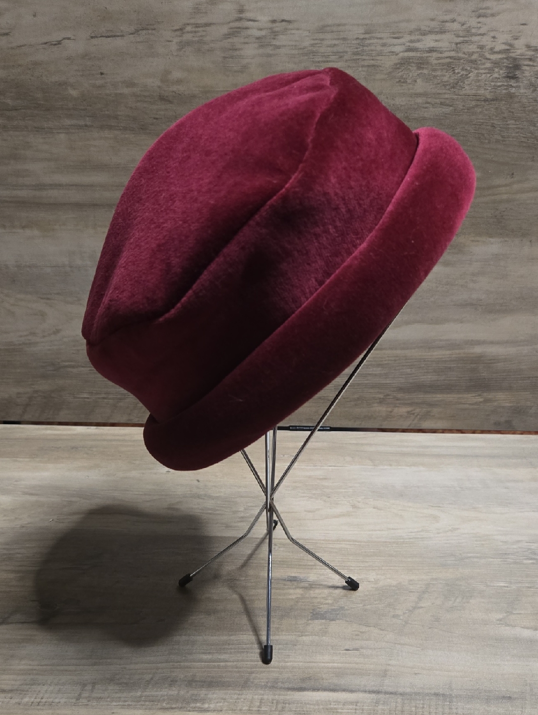 Charter Club Wine Felt Cloche Hat